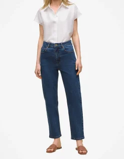 High Rise Straight Leg Jean