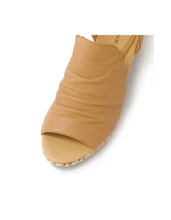 Hlensia Light Tan Multi Rope Leather Sandals