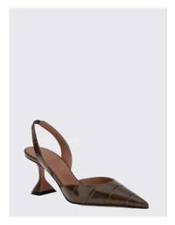 HOLLI SLING 70 CL HEEL PRINTED CROC