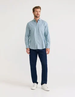 HOLLOWAY LUXURY STRIPED SHIRT