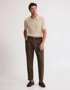 HOPKINS WOOL SUIT TROUSERS
