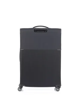 73HR 78cm Expandable Large Suitcase Black
