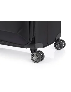 73HR 78cm Expandable Large Suitcase Black
