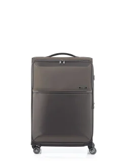 73HR 71CM EXPANDABLE SUITCASE PLATINUM GREY