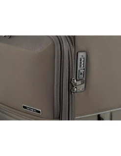 73HR 71CM EXPANDABLE SUITCASE PLATINUM GREY