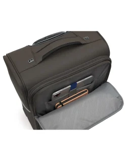 73HR 71CM EXPANDABLE SUITCASE PLATINUM GREY