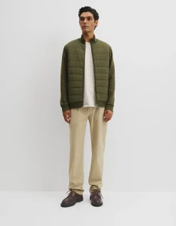 Hybrid Funnel Zip Through Jacket