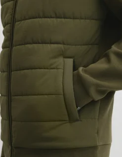 Hybrid Funnel Zip Through Jacket
