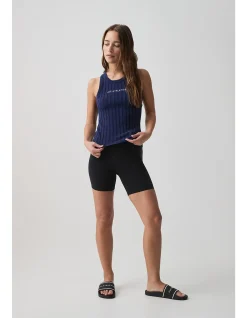 Hydra Logo Knit Ribbed Top