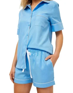 HYDRANGEA SKIES BOXER SET