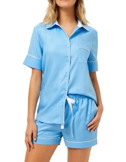 HYDRANGEA SKIES BOXER SET