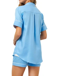 HYDRANGEA SKIES BOXER SET