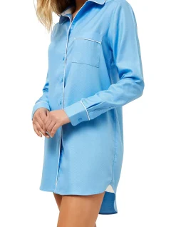 HYDRANGEA SKIES NIGHTSHIRT