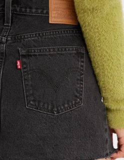 Icon Denim Mini Skirt