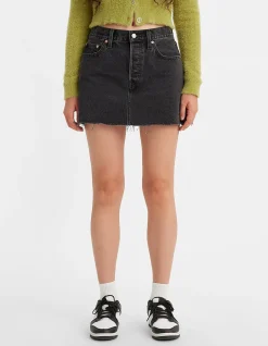 Icon Denim Mini Skirt