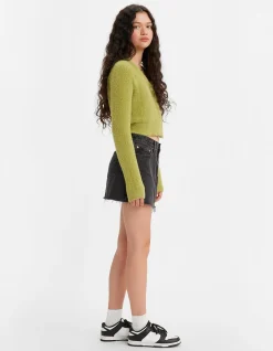 Icon Denim Mini Skirt