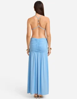 IMELDA HIGH NECK MAXI DRESS
