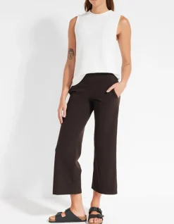 In Motion Cropped Wide Leg Pant