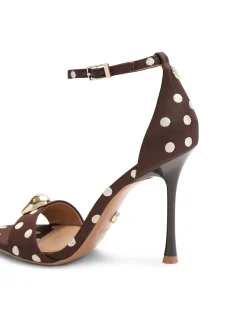 Incanto Polka Leather Heeled Sandal