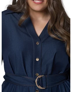 INDIGO TONIC-JUNI DENIM DRESS