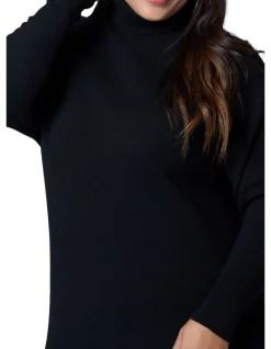 INDIGO TONIC-CLEA KNIT MIDI DRESS