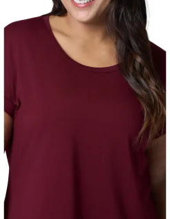 INDIGO TONIC-LAUREN LONGLINE TEE