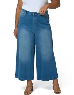 INDIGO TONIC - LEIGH DENIM CULOTTE