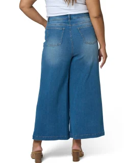 INDIGO TONIC - LEIGH DENIM CULOTTE
