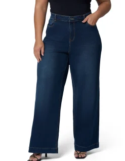 INDIGO TONIC-SULLY WIDE LEG JEAN
