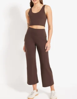 In Motion Cropped Wide Leg Pant