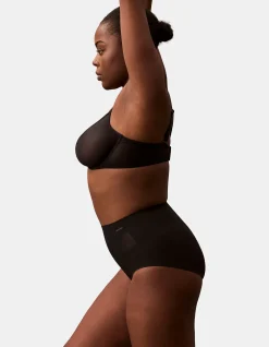 INVISIBLES FASHION MESH SCULPTED FIRM MESH BRIEF