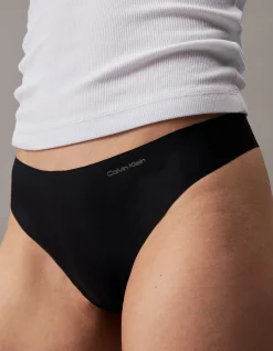 INVISIBLES MICRO 3 PACK THONG STONE