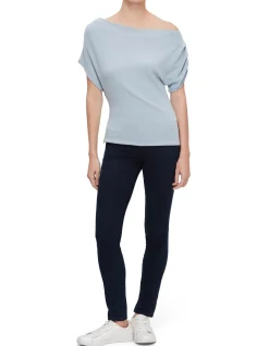 IRIS SS ONE SHOULDER TOP
