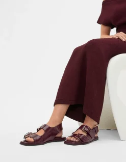 IRIS TRIPLE BUCKLE SANDAL