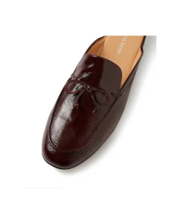 IRRINO DF BURGUNDY LEATHER