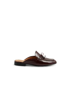 IRRINO DF BURGUNDY LEATHER