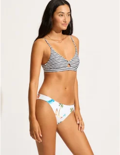 Isla Palm Reversible Hipster Pant