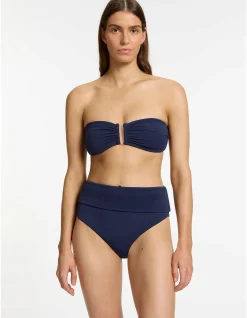 Isla Rib U/Trim Bandeau Top