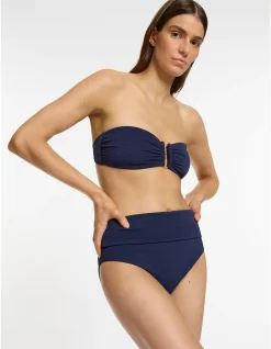 Isla Rib U/Trim Bandeau Top
