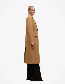 Italian Wool Cashmere Longline Coat