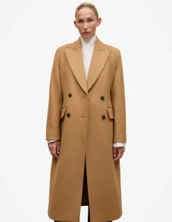 Italian Wool Cashmere Longline Coat