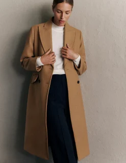 Italian Wool Cashmere Longline Coat