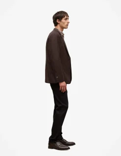 Italian Wool Check Blazer