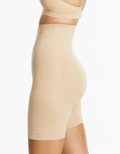 ITS A CINCH HIGH WAISTED MID THIGH SHORT