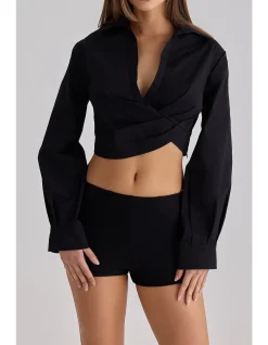 IVARA LONG SLEEVE COTTON SHIRT