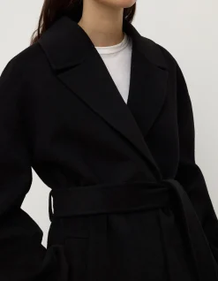 Ivy Wool Coat Black
