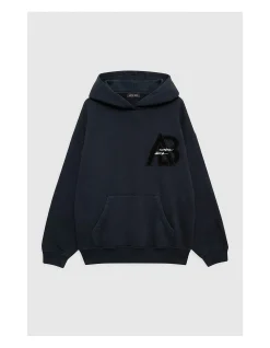 JACI HOODED SWEATSHIRT LETTERMAN