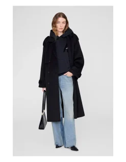 JACI HOODED SWEATSHIRT LETTERMAN