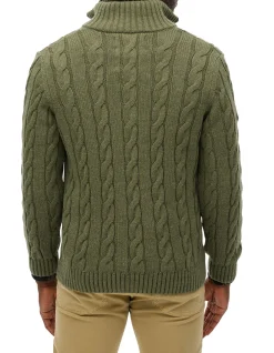 Jacob Cable Knit Half Zip