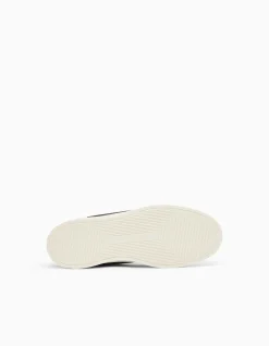 Jacquard Sneaker with Allover Eagle Logo